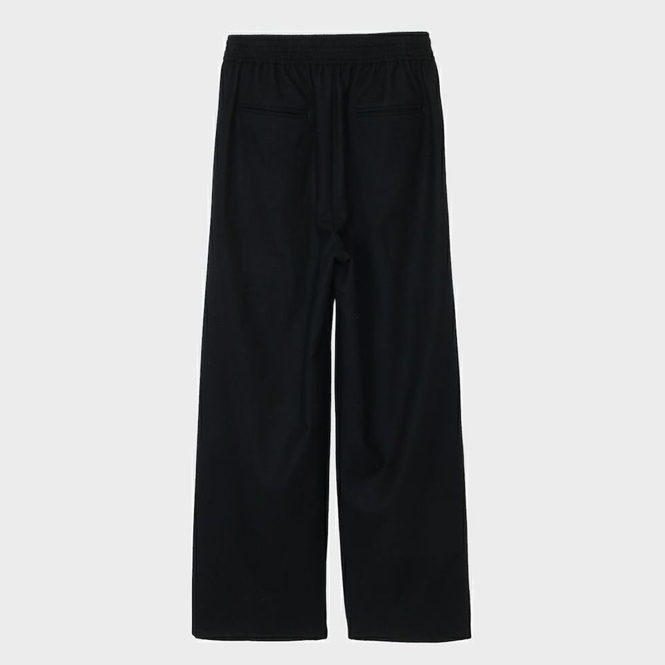 SUPER140Sダブルストリングスパンツ[BLACK]