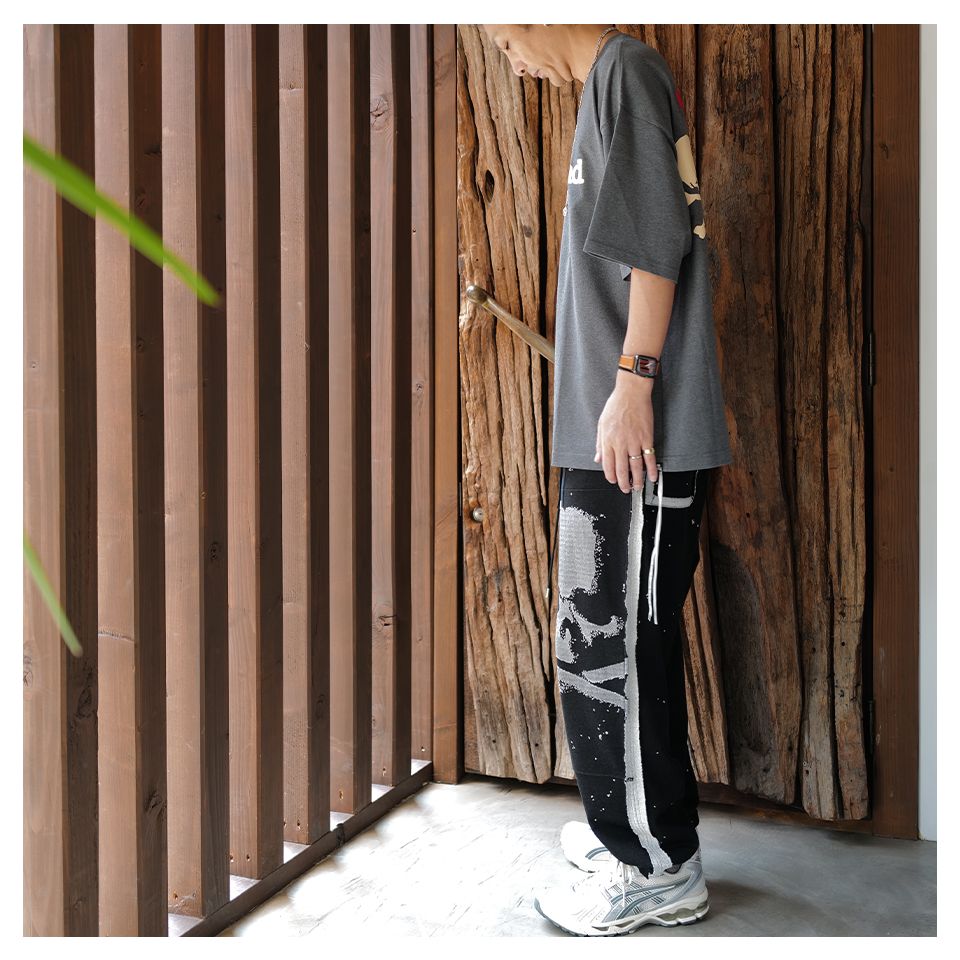 【mastermindJAPAN】 HAND DRAWN SS TEE TOP GRAY