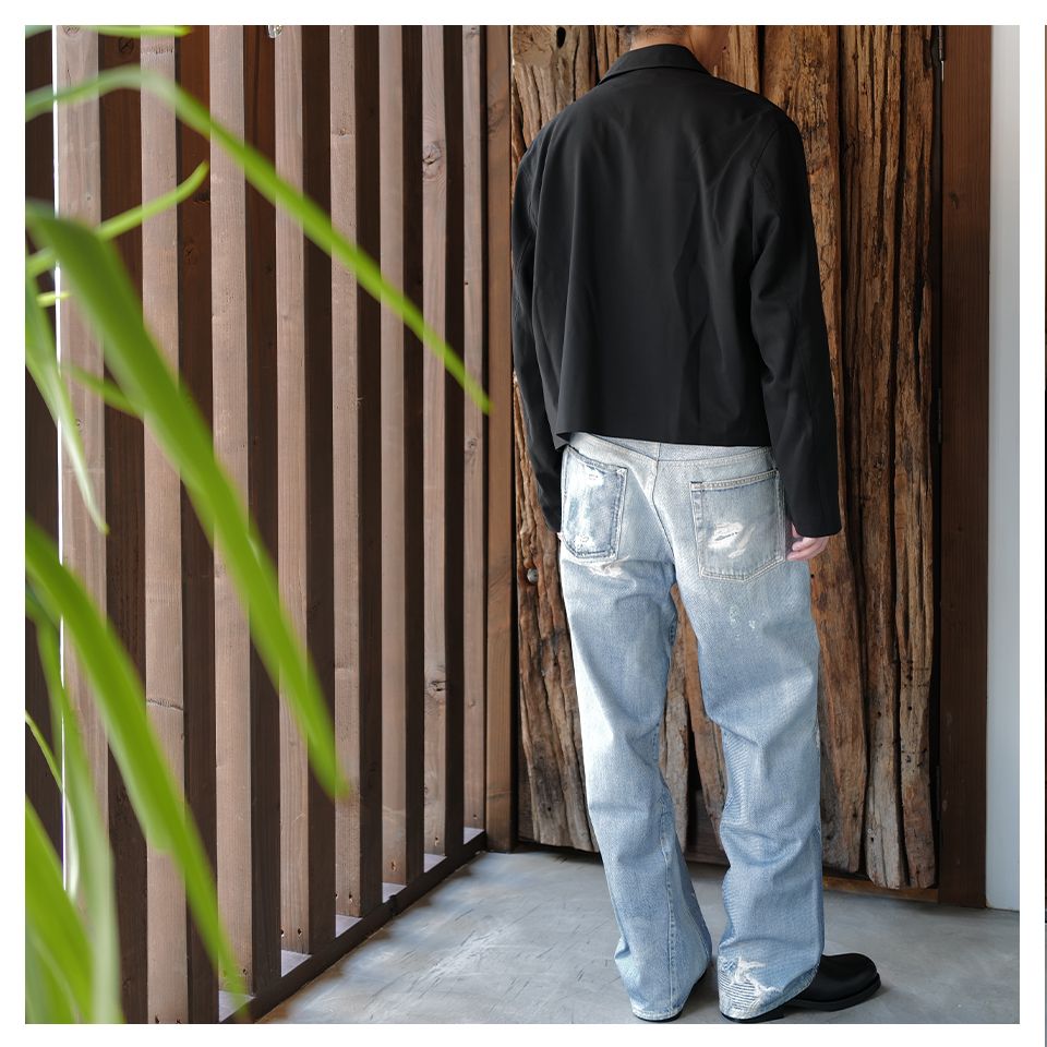 THIRD CUT   Digital Denim Print