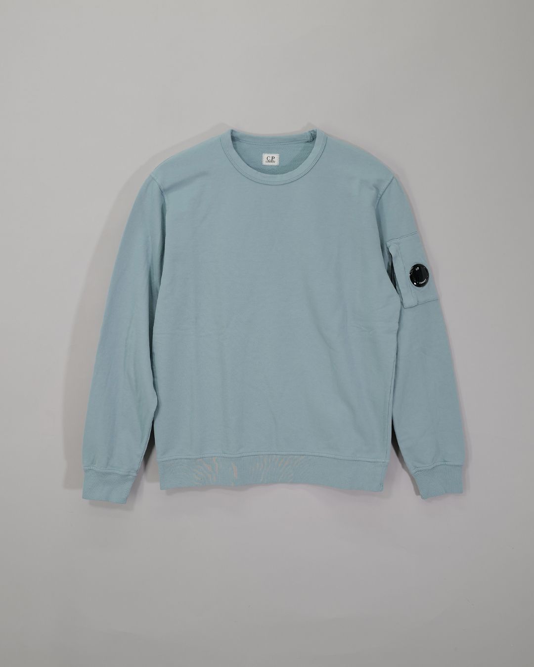 LIGHT FLEECE CREWNECK SWEATSHIRT SilverBlue