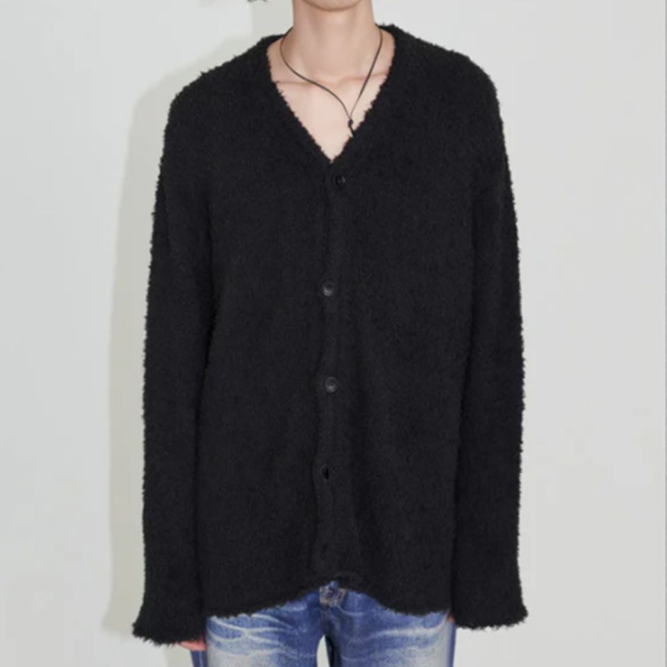 our legacy KNITTED CARDIGAN Black