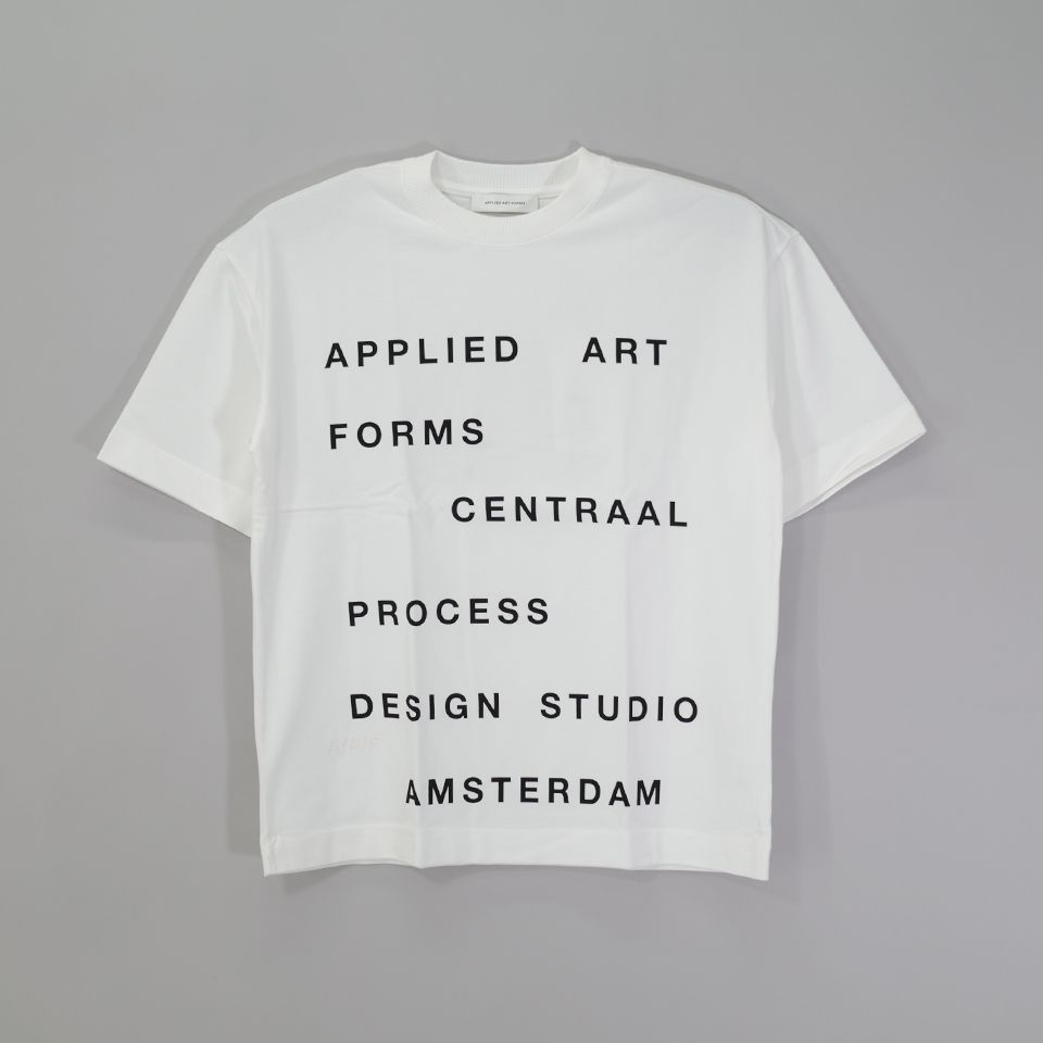 LM1-4 Oversized T-shirt [CENTRAAL PROCESS] Light Ecru