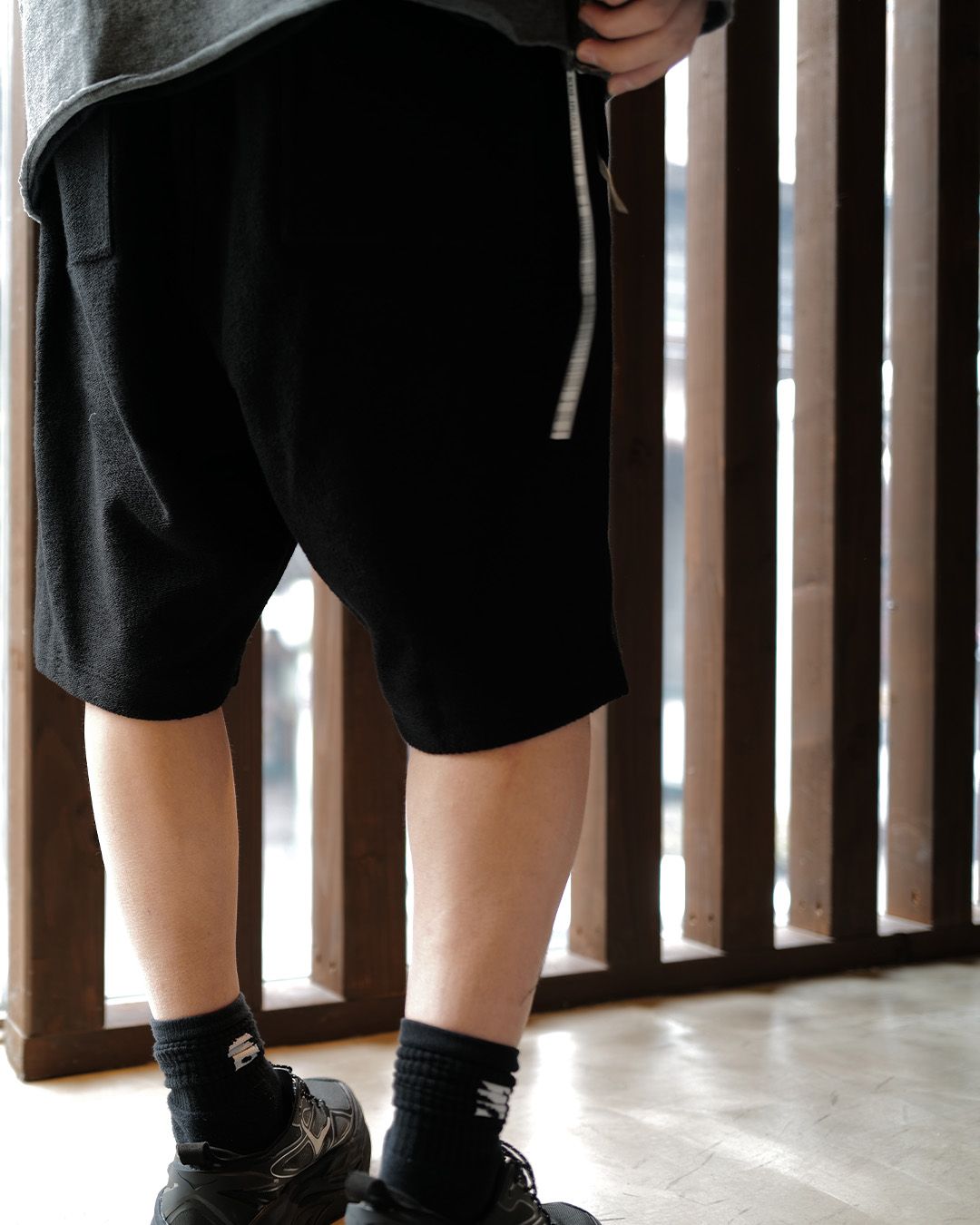 【MASTERMIND WORLD】 TERRY SHORTS  Black