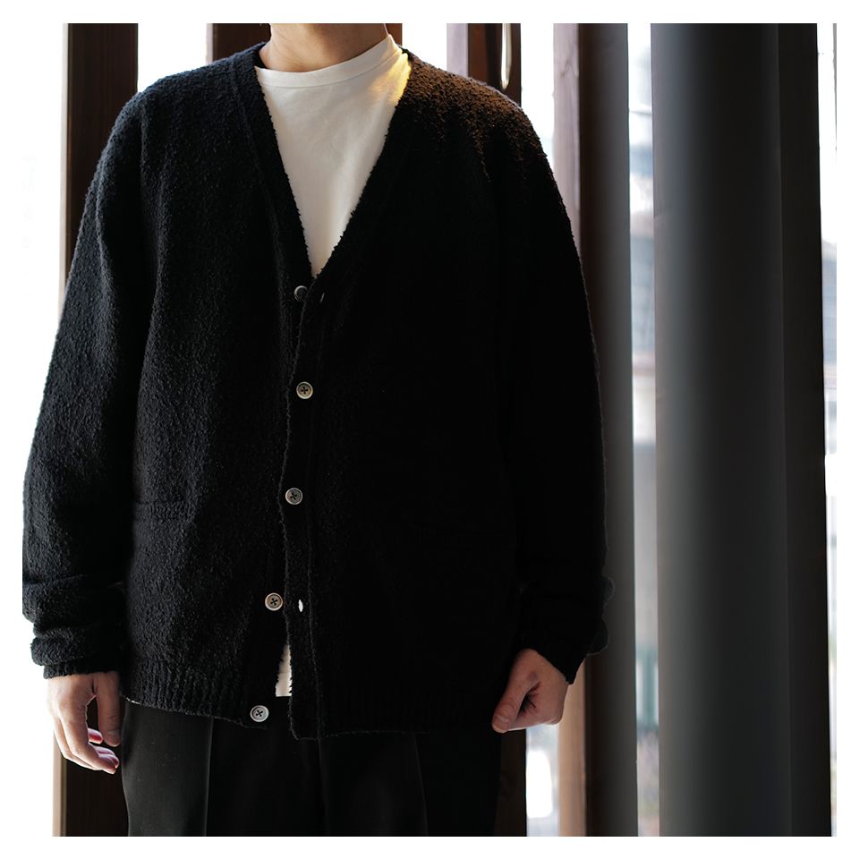 マインデニム｜MINEDENIM『ニットカーディガン』#LGY【23SS