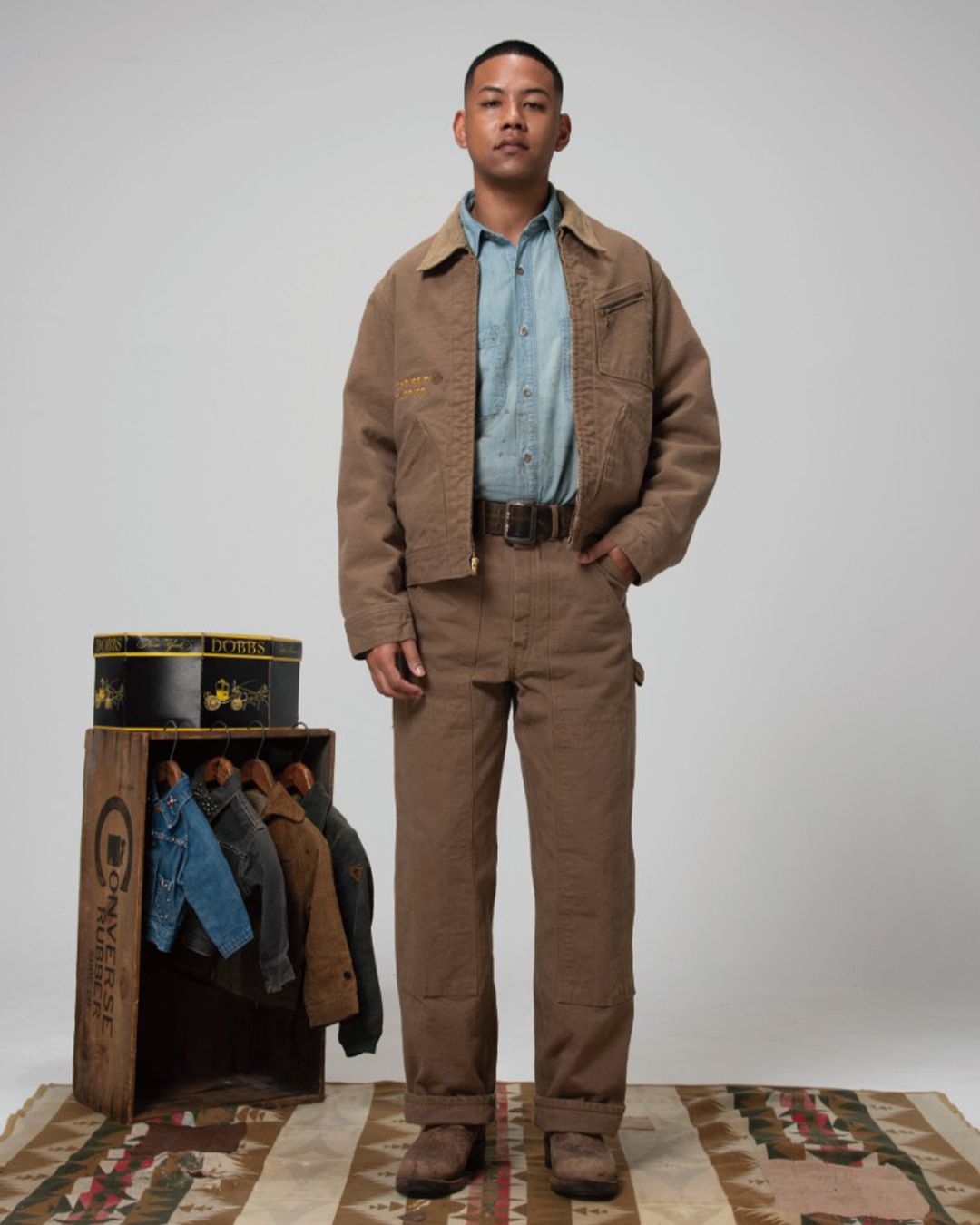 BWU-MBCS / METAL BUTTON CHAMBRAY SHIRT