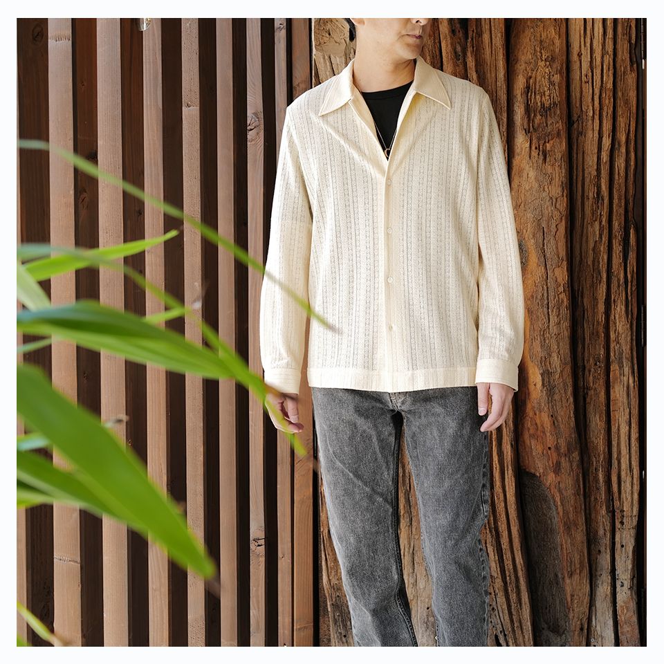 Séfr - RIPLEY SHIRT (Medallion Ivory) | River