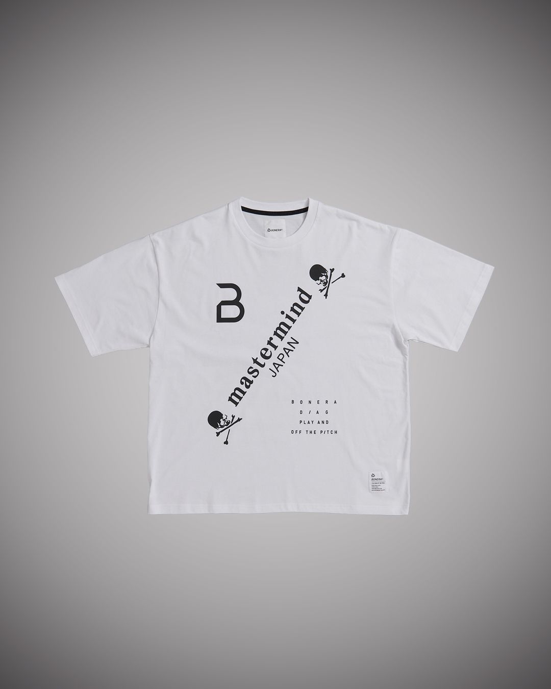 【mastermindJAPAN】 xBONERA  SHORT SLEEVE T-SHIRT WHITE