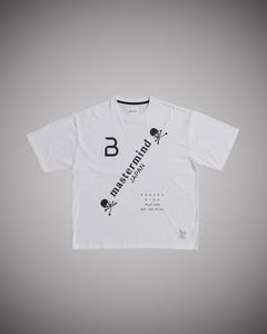 【mastermindJAPAN】 xBONERA  SHORT SLEEVE T-SHIRT WHITE