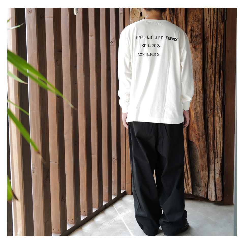 【Last1 SizeM】LM2-1 Long Sleeve T-shirt [SPRAY BACK PRINT]