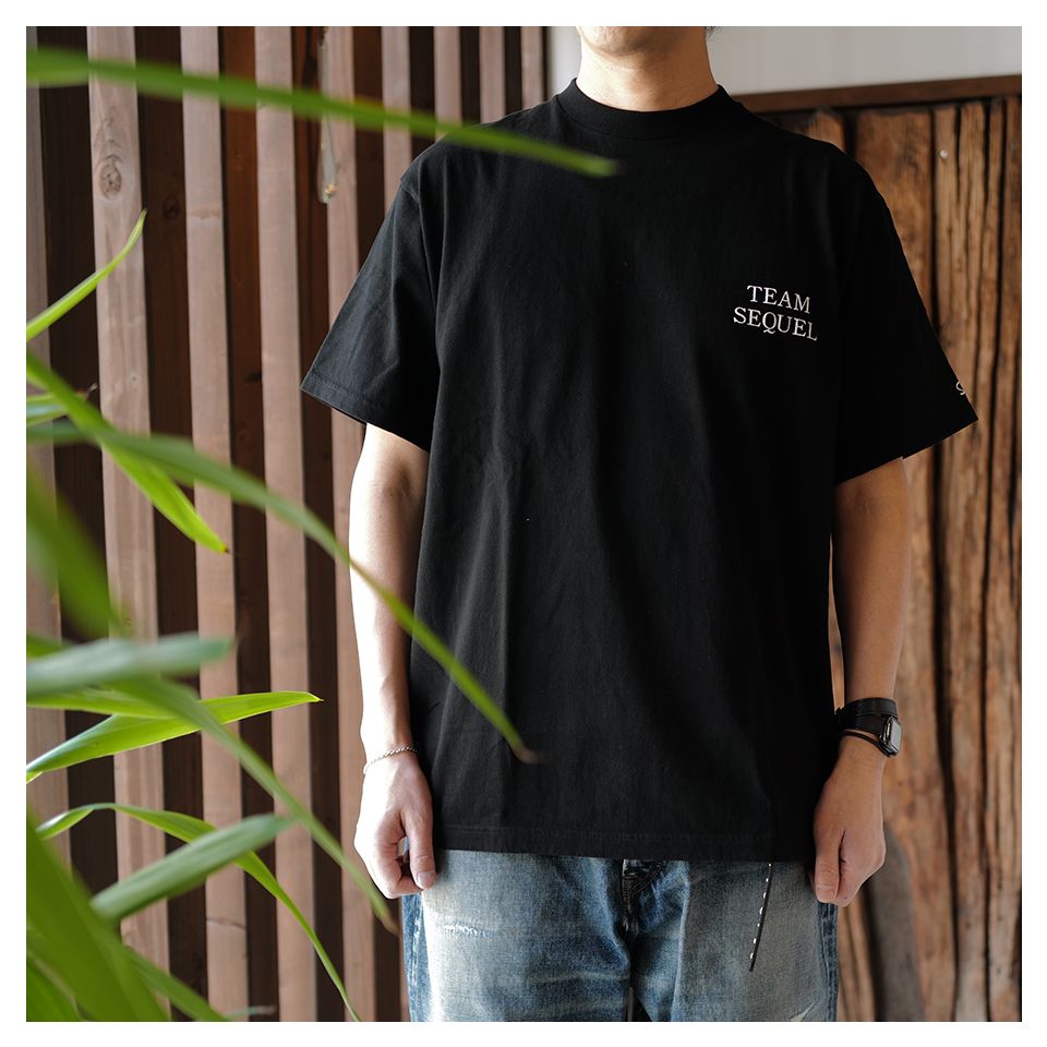 SEQUEL - SQ-24AW-TSST-01 T-SHIRT BLACK (The Simpsons) | River