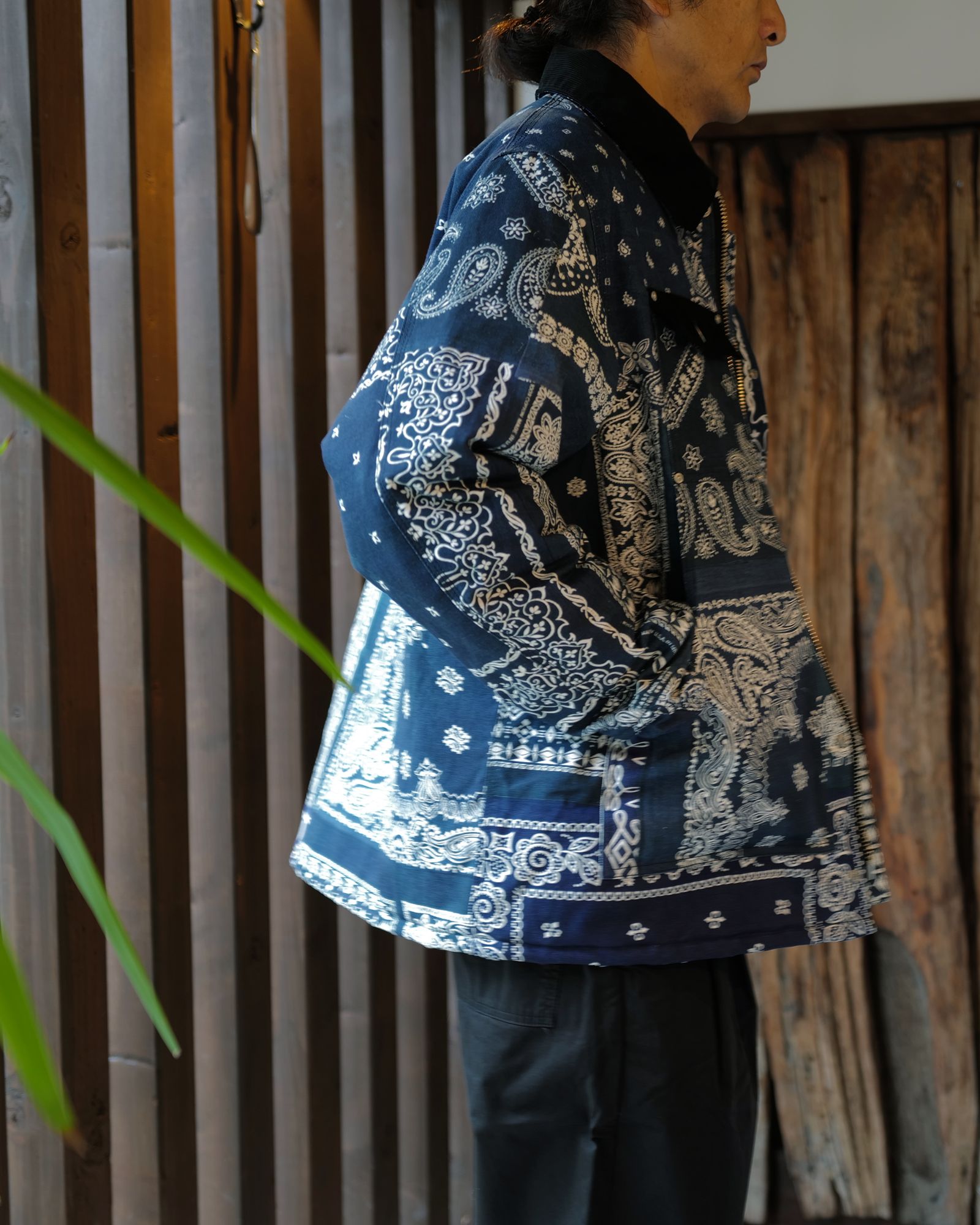 【MIYAGI HIDETAKA】 Quilted Work Jacket