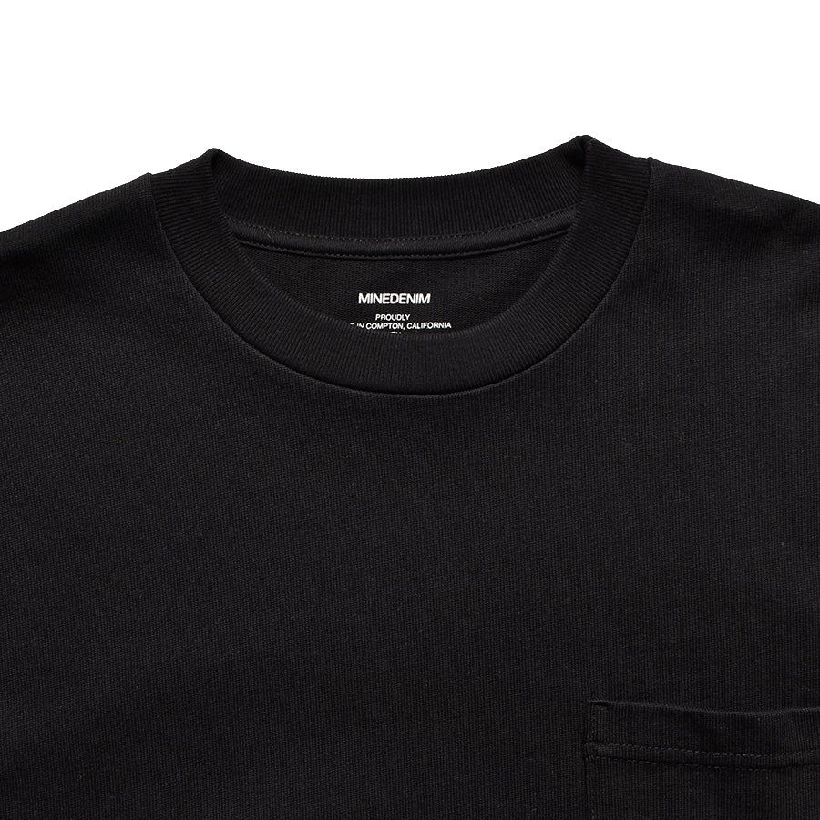 Heavy weight Loose Fit L/S T-SH Black