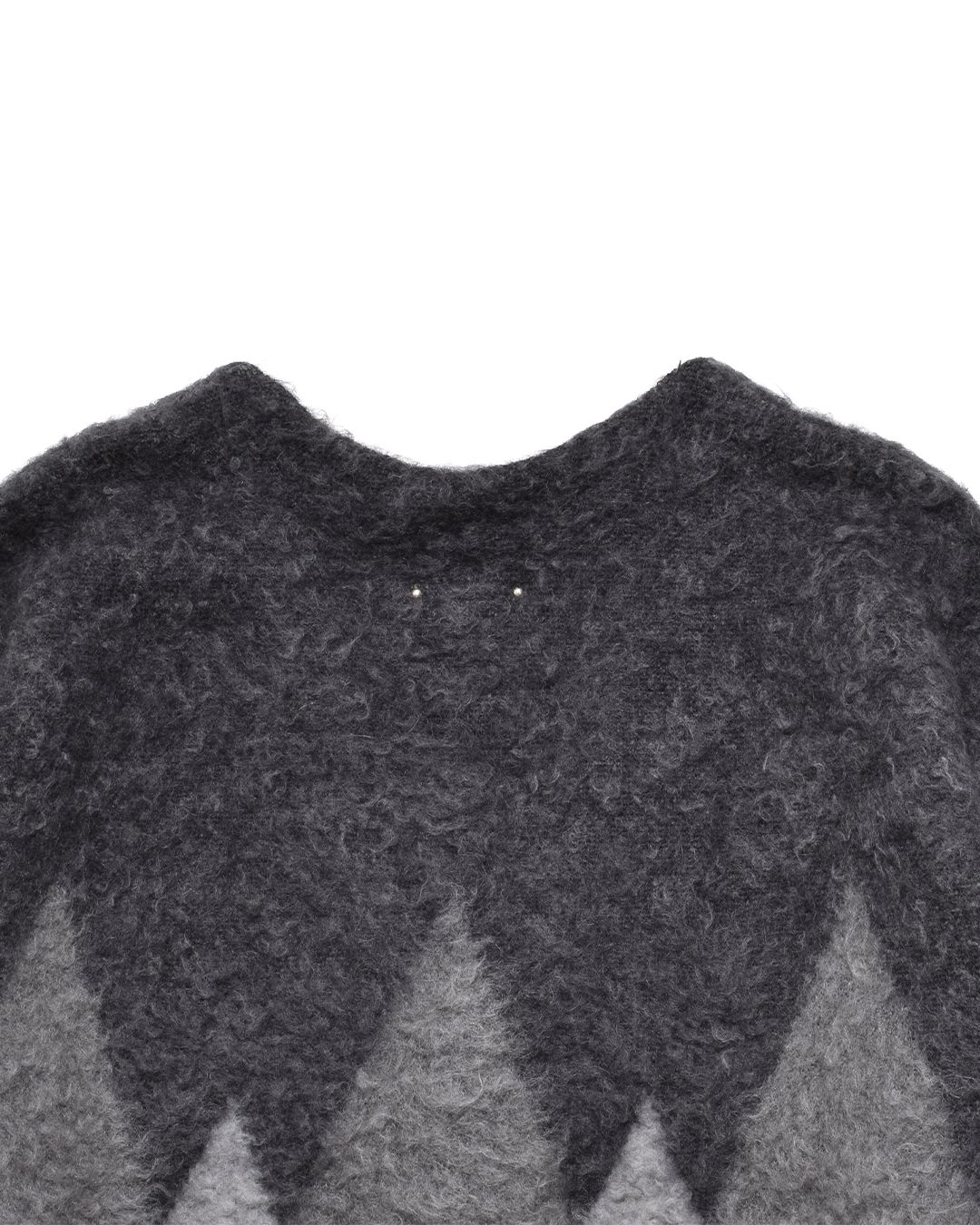 Mohair Argyle Knit Cardigan Knit Cardigan GRT