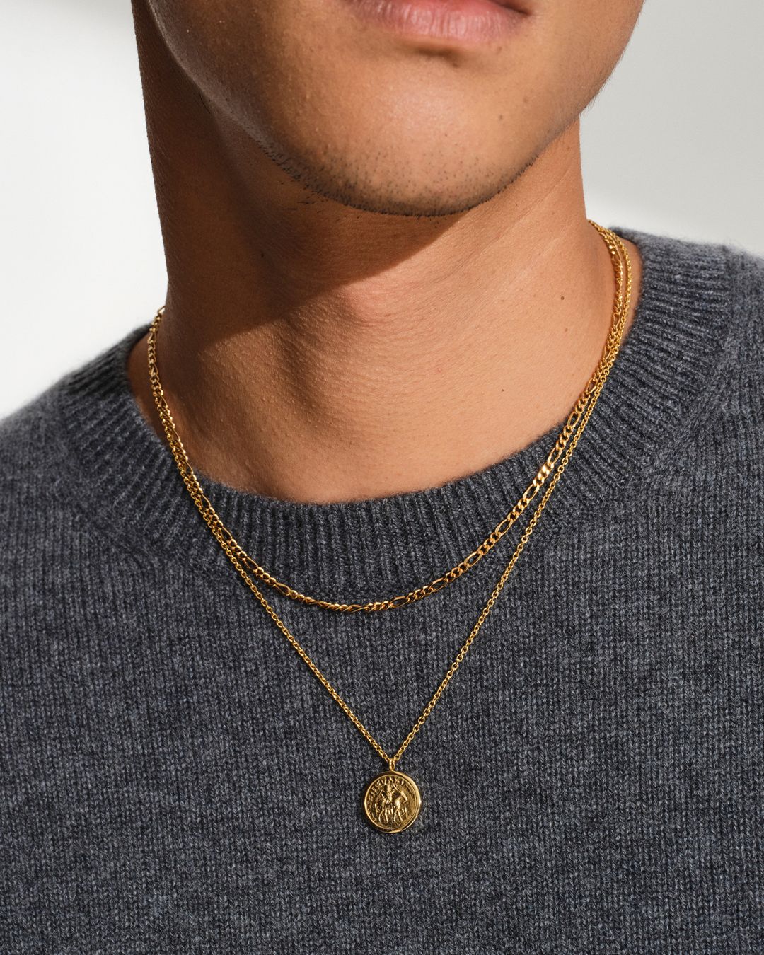 Bo Chain Slim Gold  20.5Inch(52.07cm) / ボーチェーンスリムゴールドネックレス