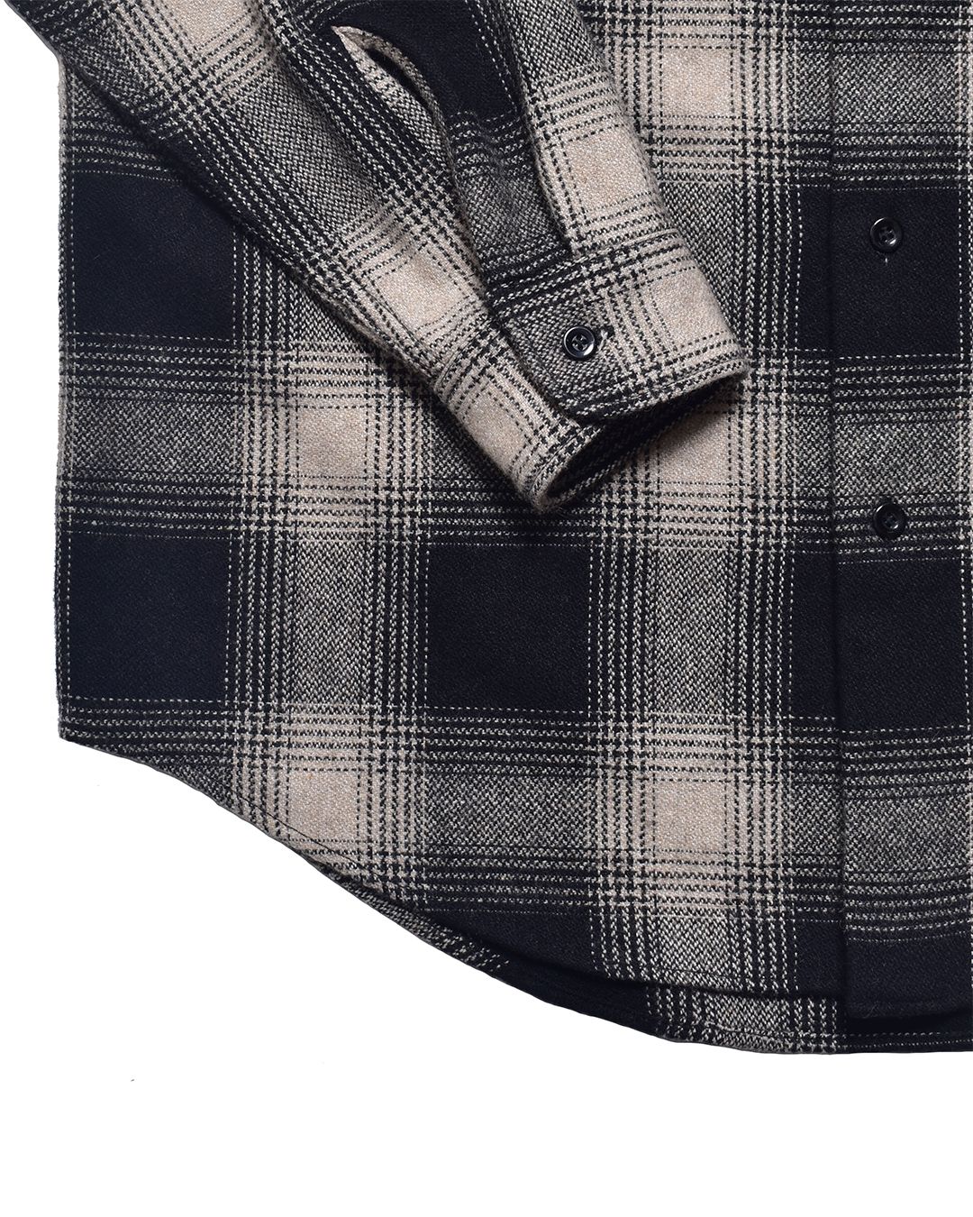Wool Flannel Ombre Work SH