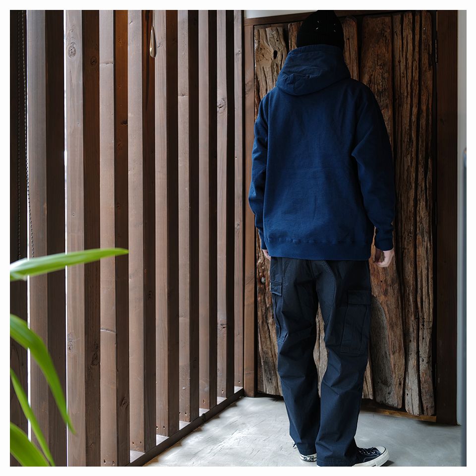 【GOD SELECTION XXX】HOODIE / NAVY 要在庫確認 GOD SELECTION XXX - GX-A25-CS-03 HOODIE NAVY | River