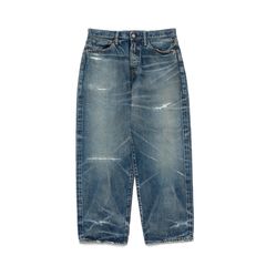 SEQUEL x FRAGMENT  SQ-24AW-PT-09 DAMAGE DENIM PANTS