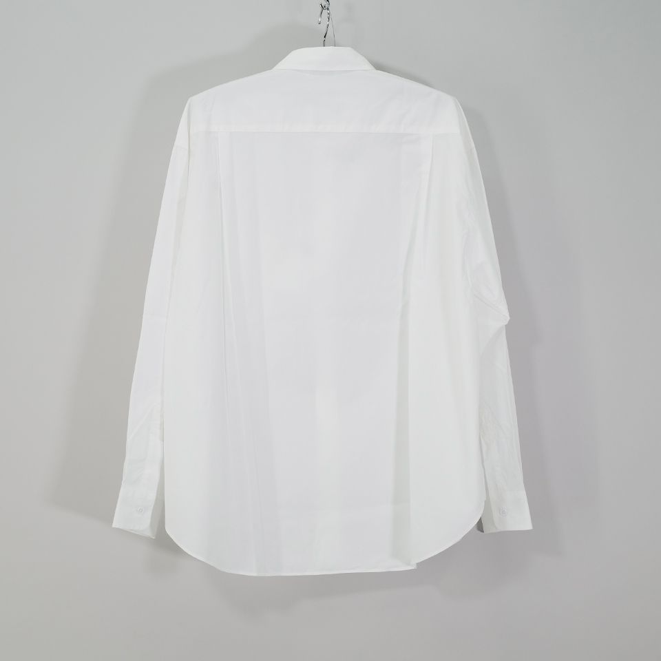 【Last1 Size2】Plain shirt  White