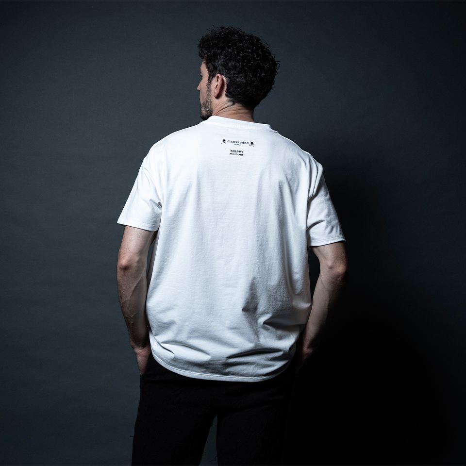 xTRIPPY ART  TEE MONALIZA  White