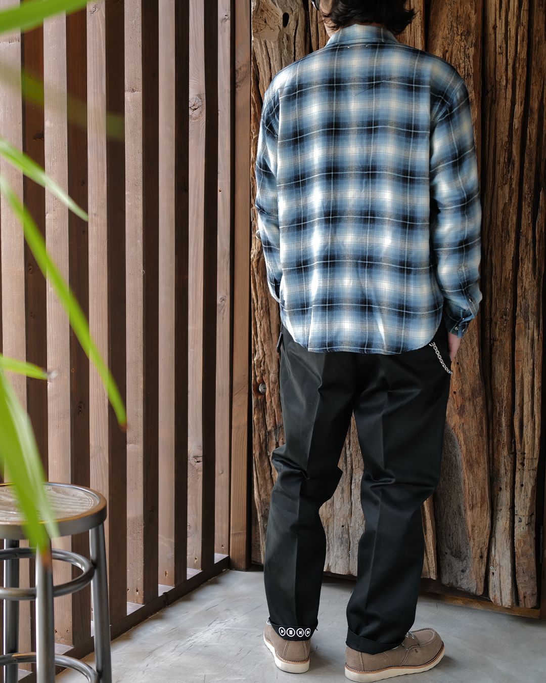 R.Flannel Ombre Western Shirt BPT