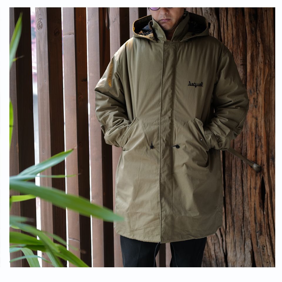 SEQUEL - 【LAST1 XL】SQ-22AW-JK-03 FISHTAIL JACKET OLIVE DRAB | River