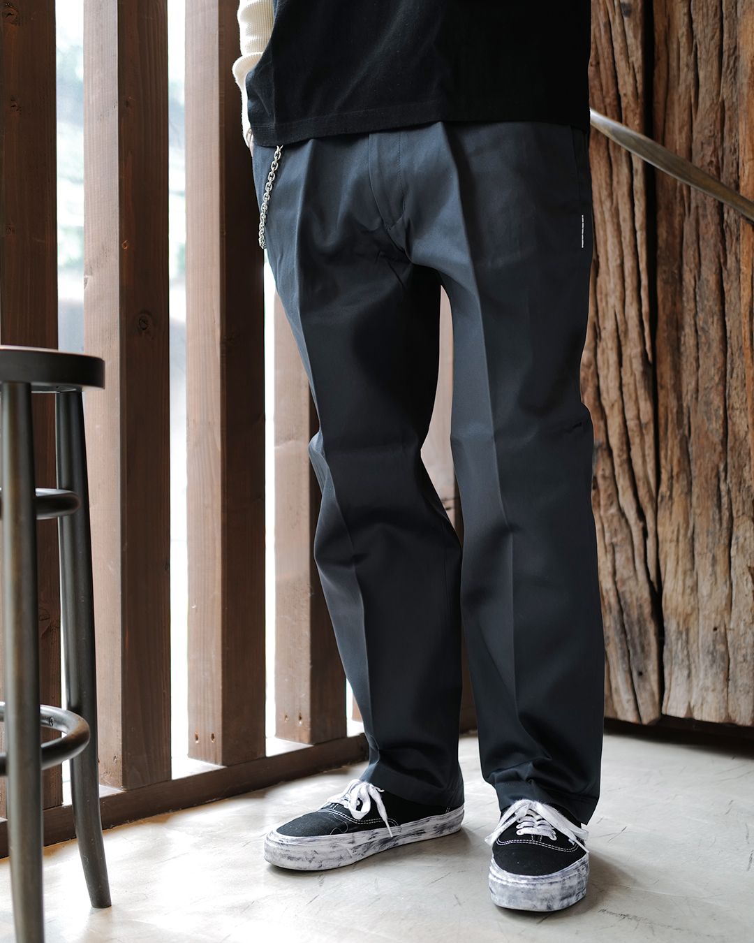 SQ-26AW-PT-02 CHINO PANTS (TYPE-F)  [NAVY]