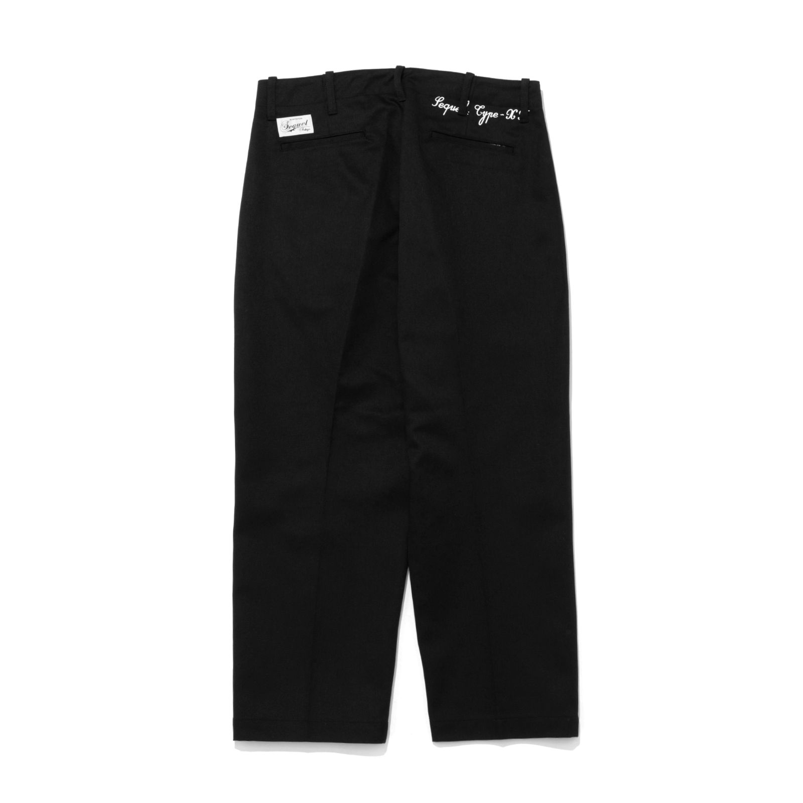 CHINO PANTS (TYPE-XF)  BLACK