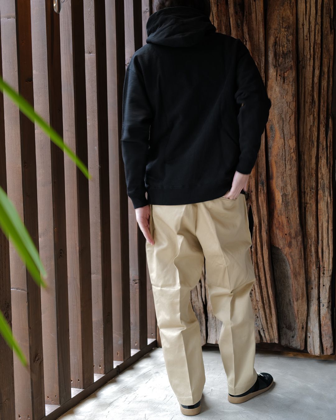 GODSELECTIONXXX - HALF ZIP JACKET OLIVE-