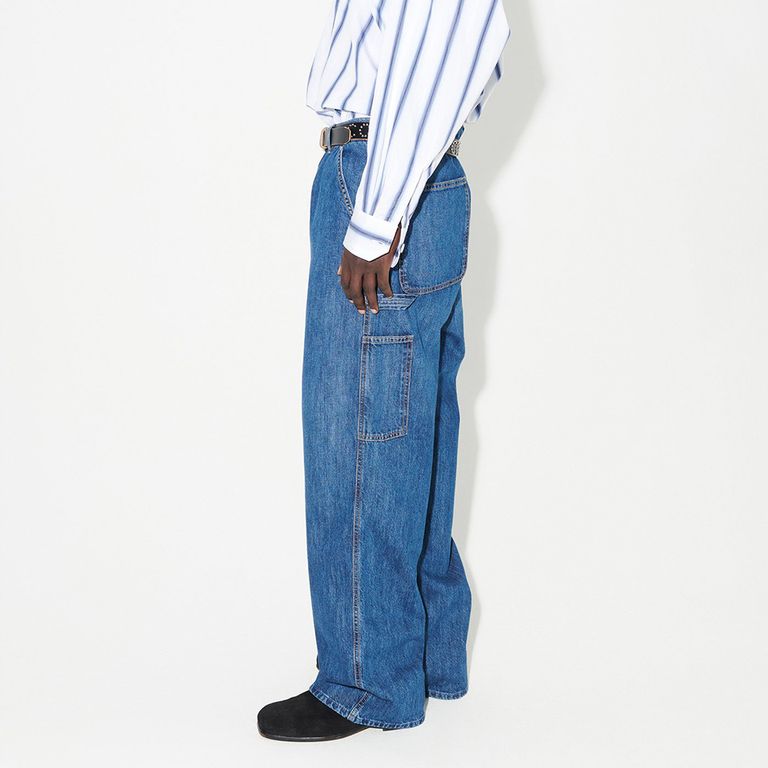 OUR LEGACY - JOINER TROUSER Western Blue Denim | River
