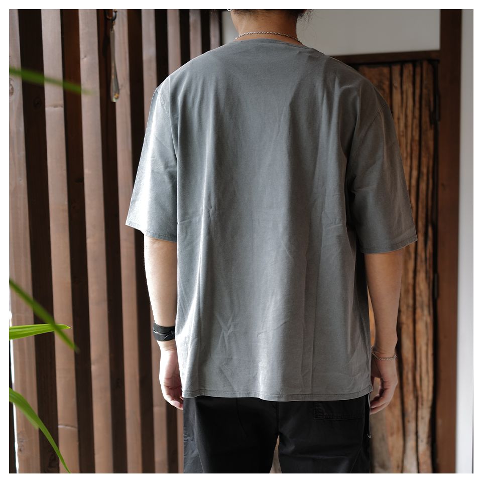 【Last1 L】 LM1-6 Light Zone Tee [Mid Grey]