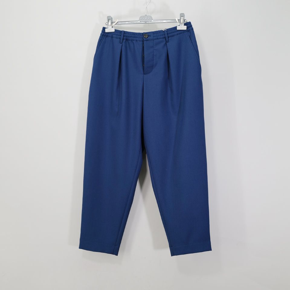 MARNI - 【ラスト1点Size46】TROPICAL WOOL PANTS BlueBlack | River