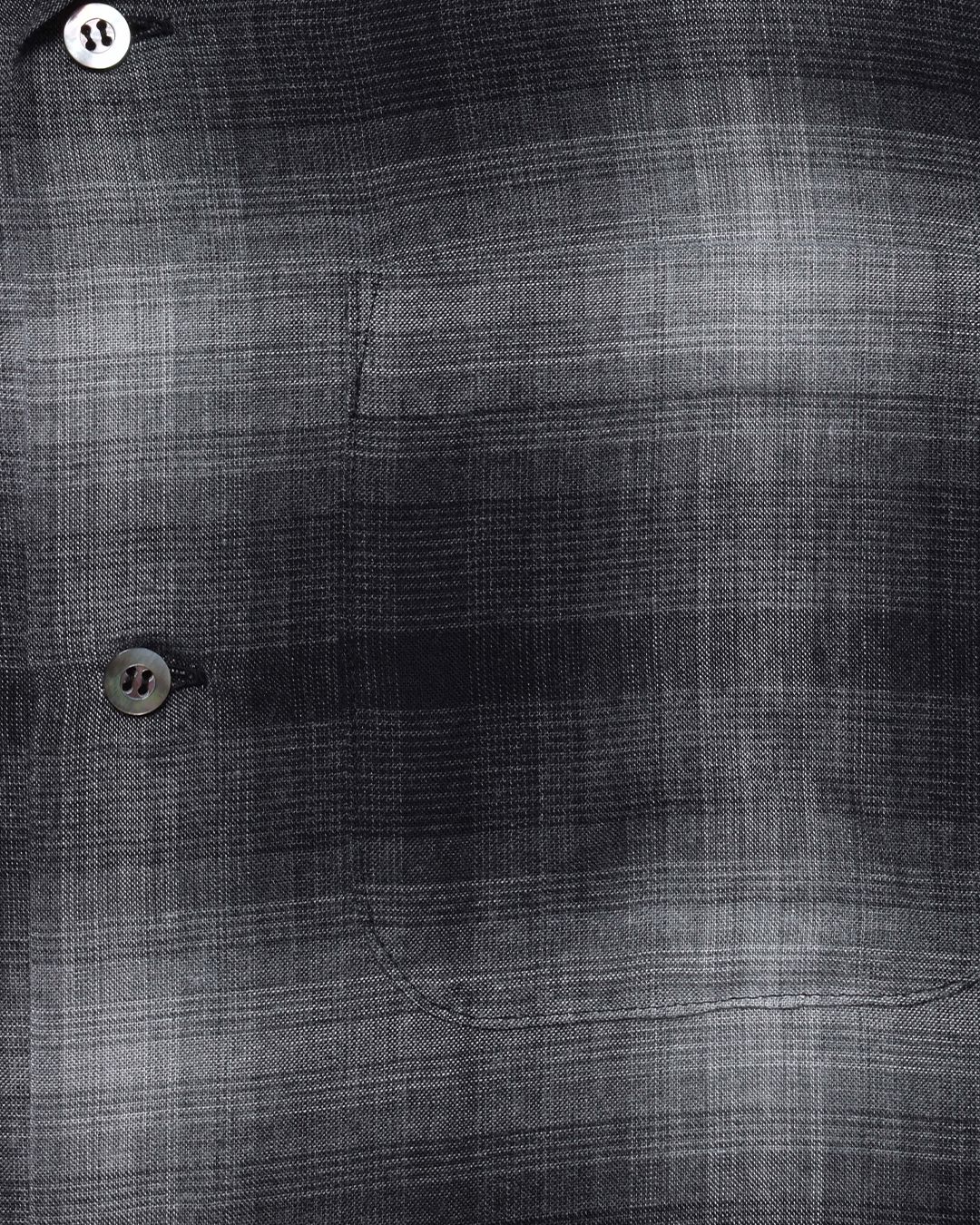 T.Rayon Ombre Open Collar Shirt  BLT