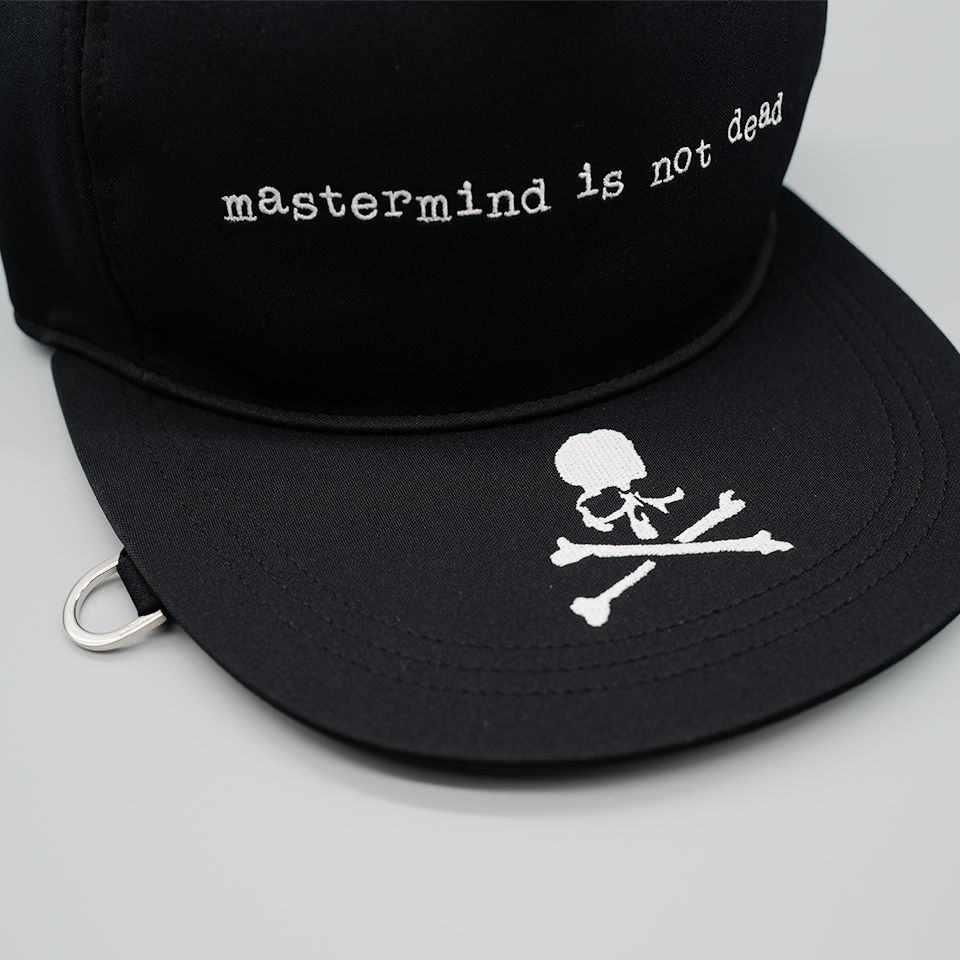 mastermind JAPAN - 【mastermindJAPAN】 NOT DEAD BB CAP BLACK | River