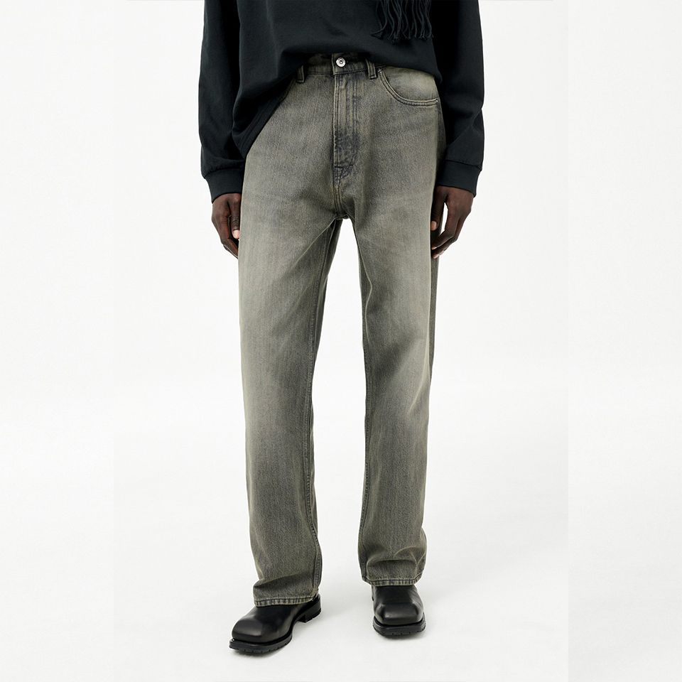 THIRD CUT   Ash Dust Chain Twill