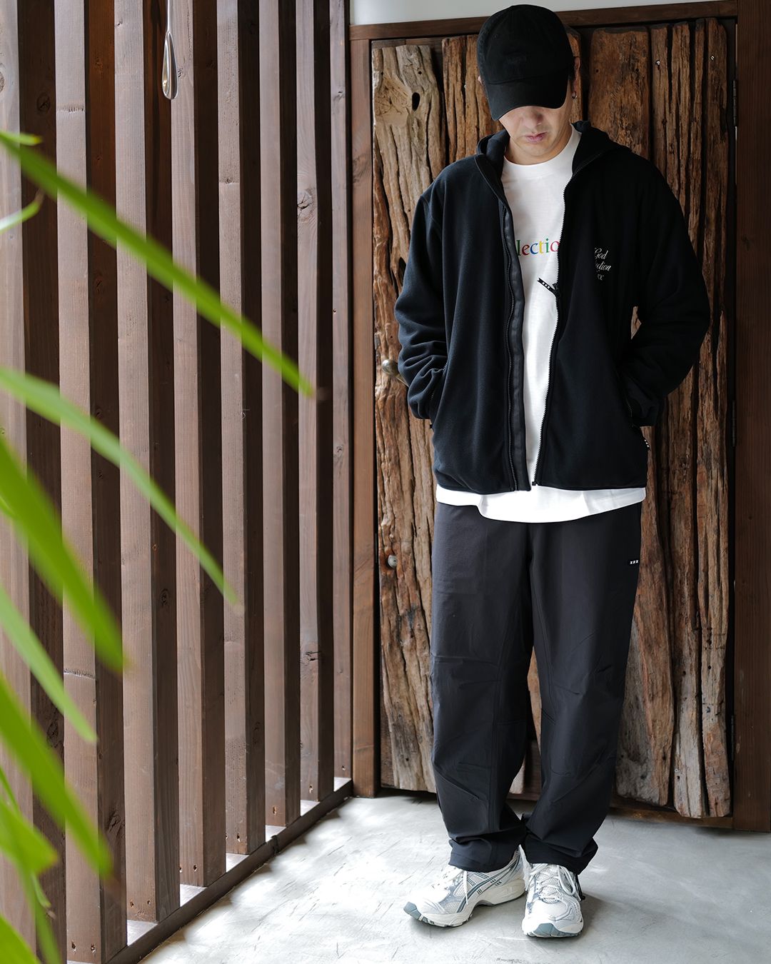 GX-A26-LT-05   LONG SLEEVE T-SHIRT   BLACK