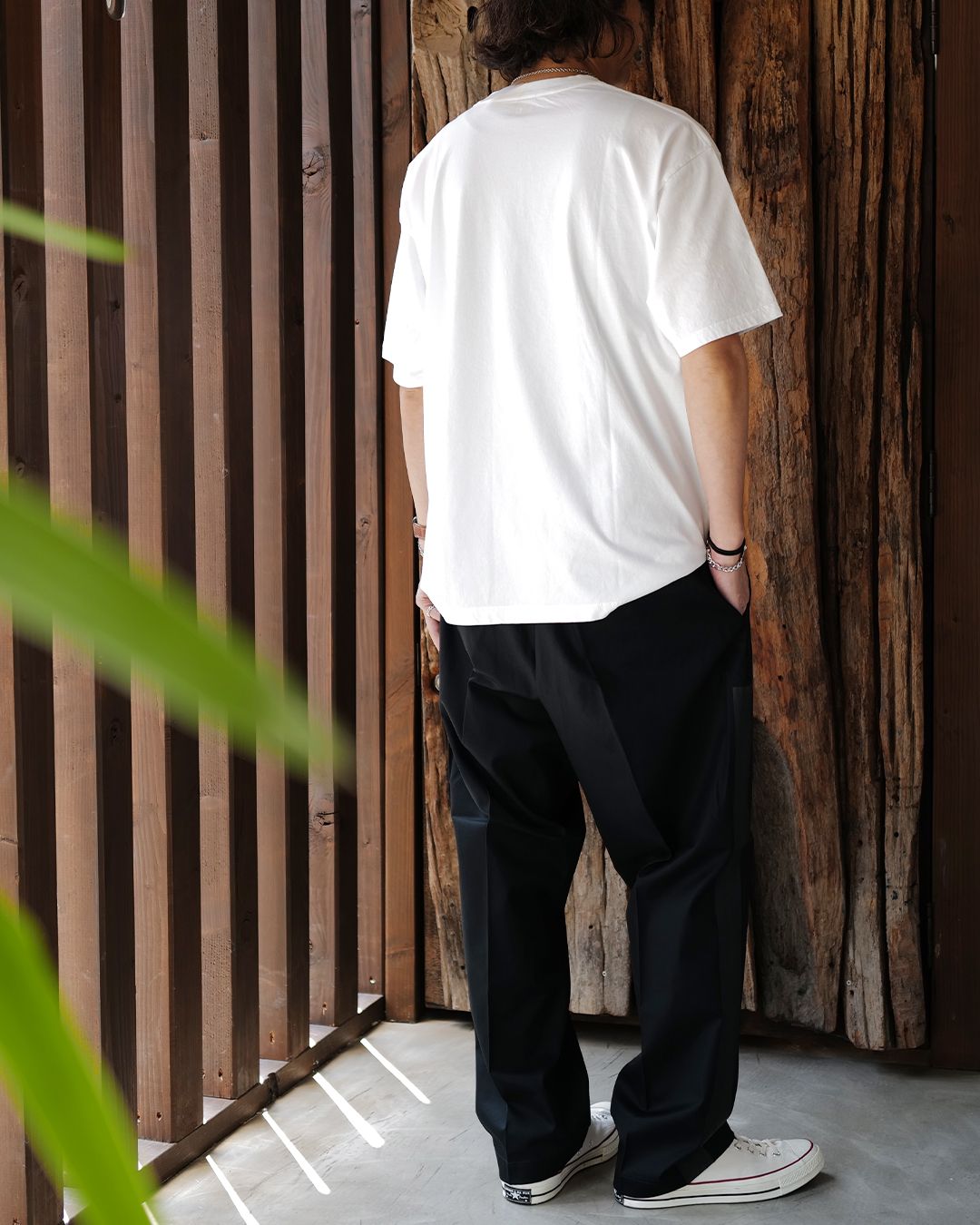 LINE CHINO PANTS (TYPE-XF)  [NAVY]