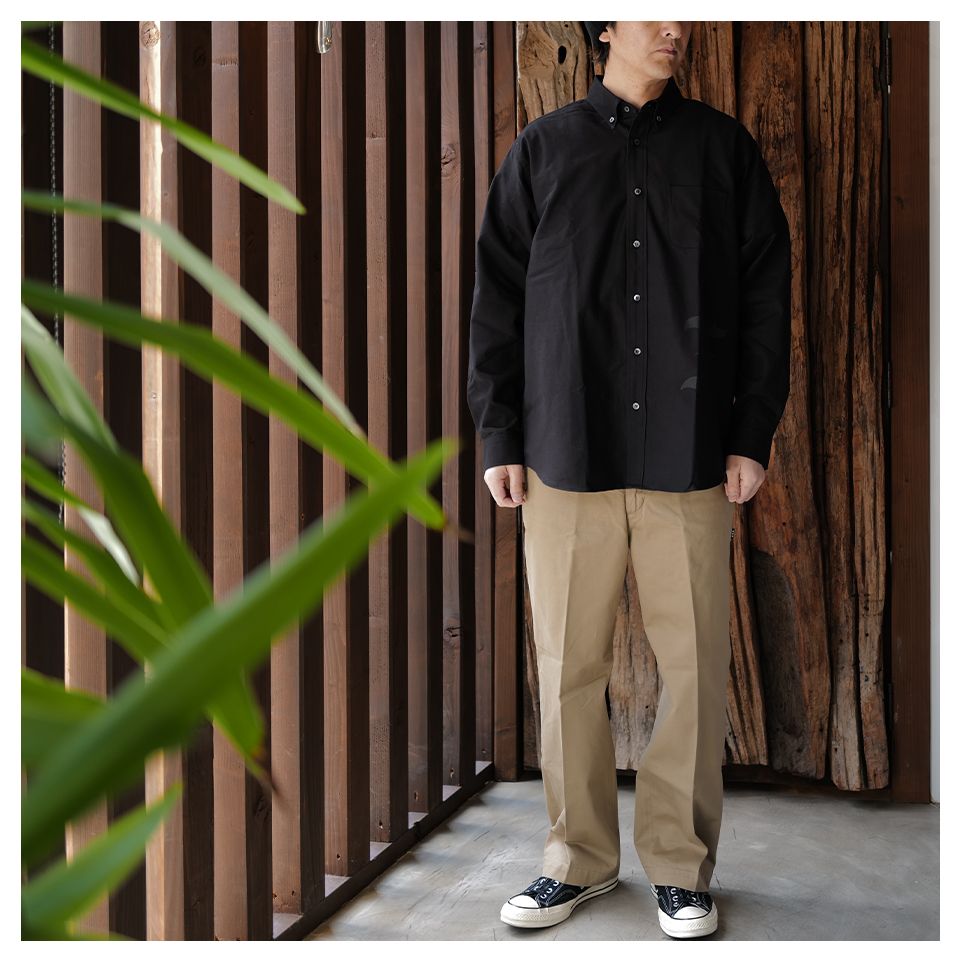 【Last1 SizeM】GX-A24-SH-01  B.D SHIRT   BLACK