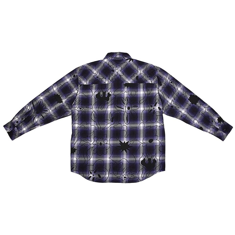 Last1 M 【Rafu】 Hank × Rafu Printed shirt
