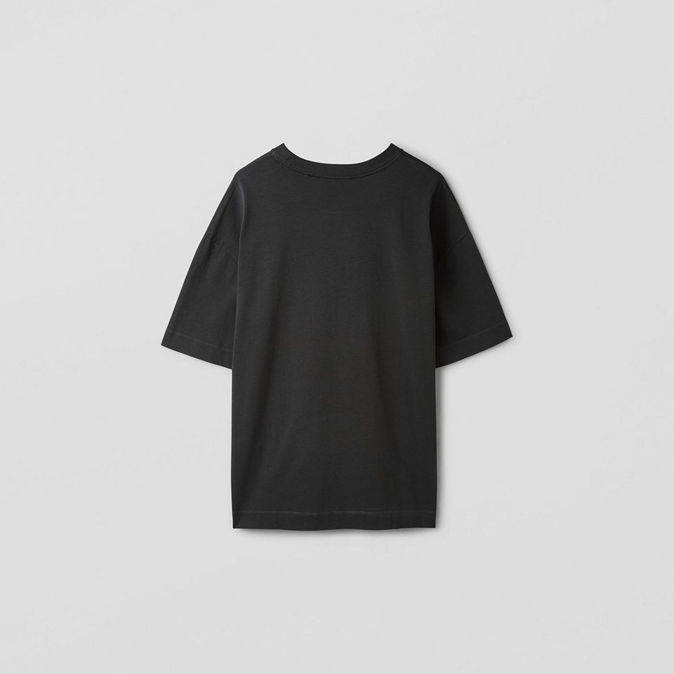 【Last1 L】 LM1-4 Oversized T-shirt [CENTRAAL PROCESS] Charcoal