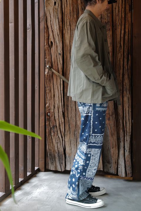 【MIYAGI HIDETAKA】 Bandana pants