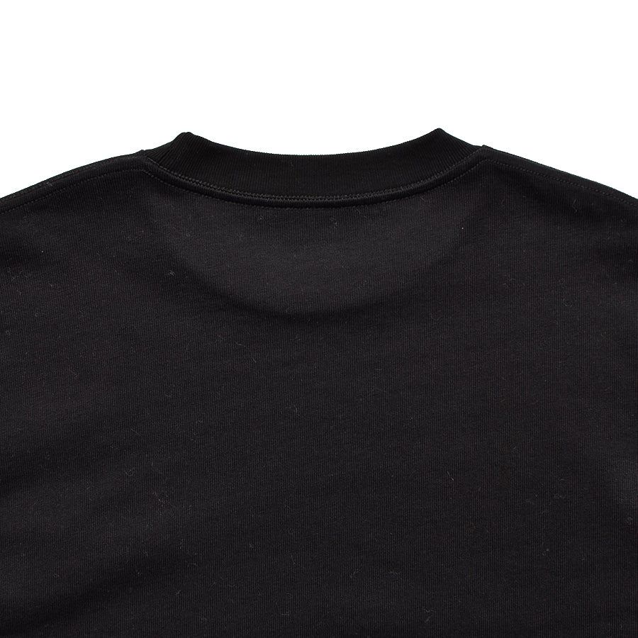 Heavy weight Loose Fit L/S T-SH Black