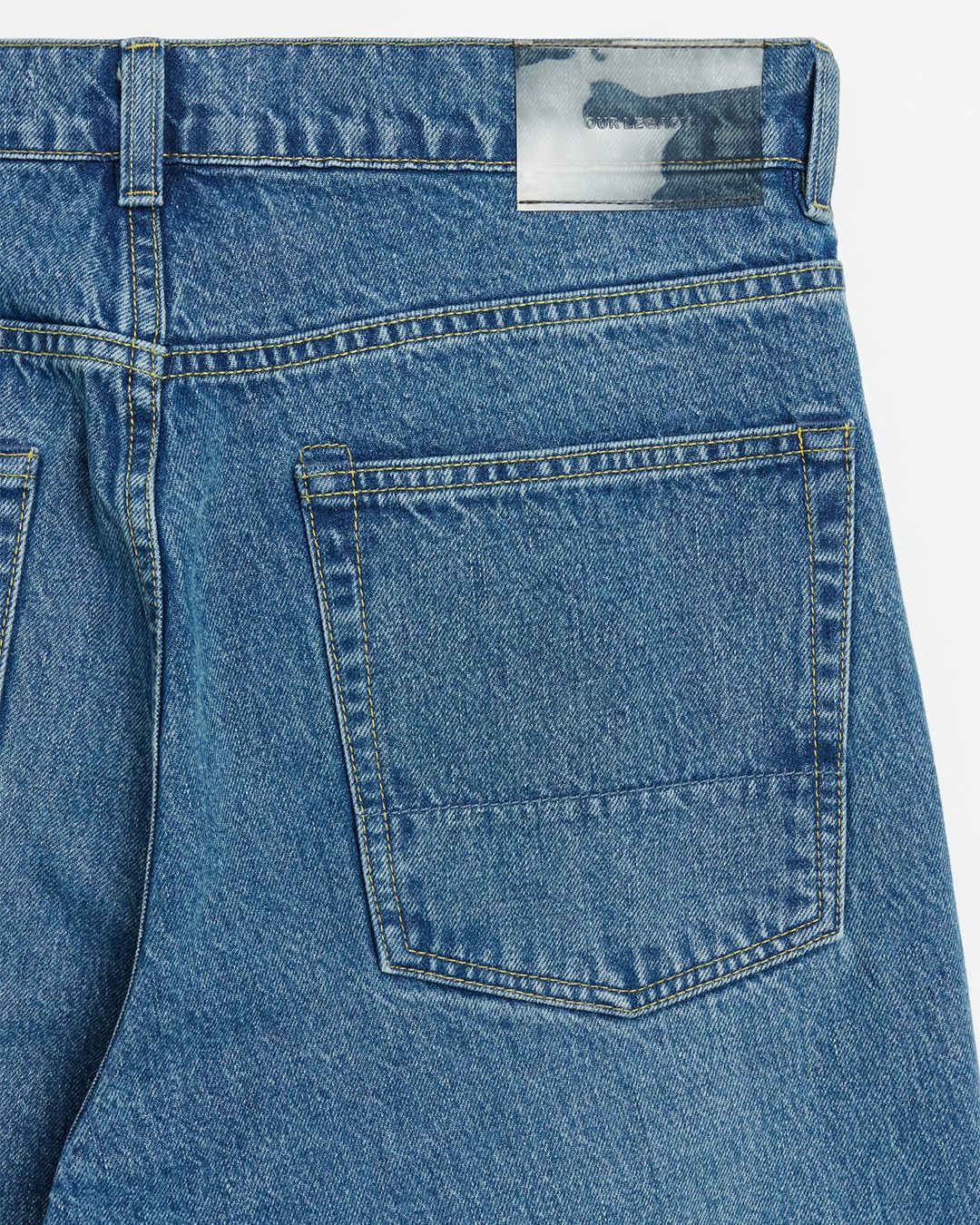 THIRD CUT   Blue Tech Wash Denim
