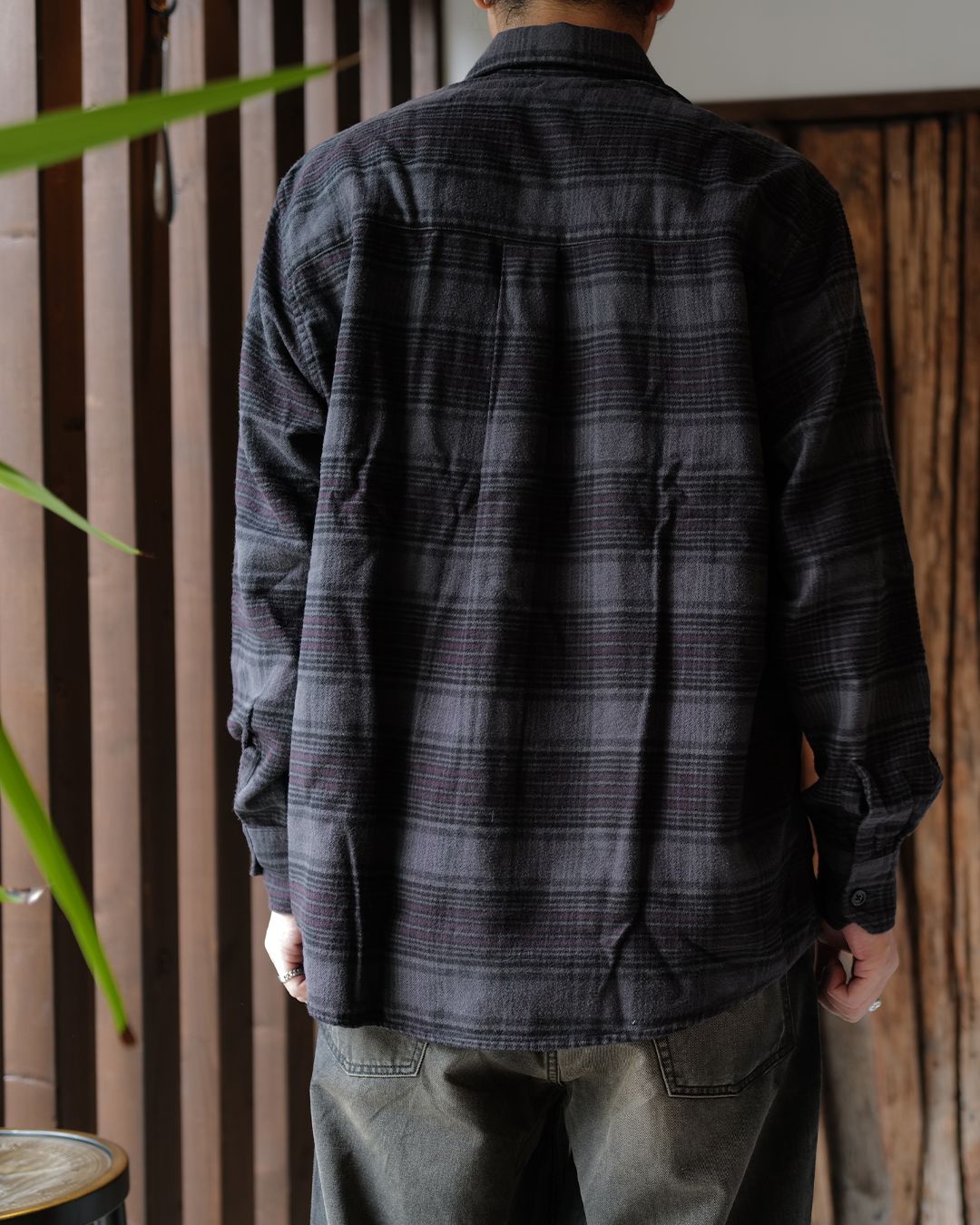 ABOVE SHIRT  Faded Nocturne Check Flannel