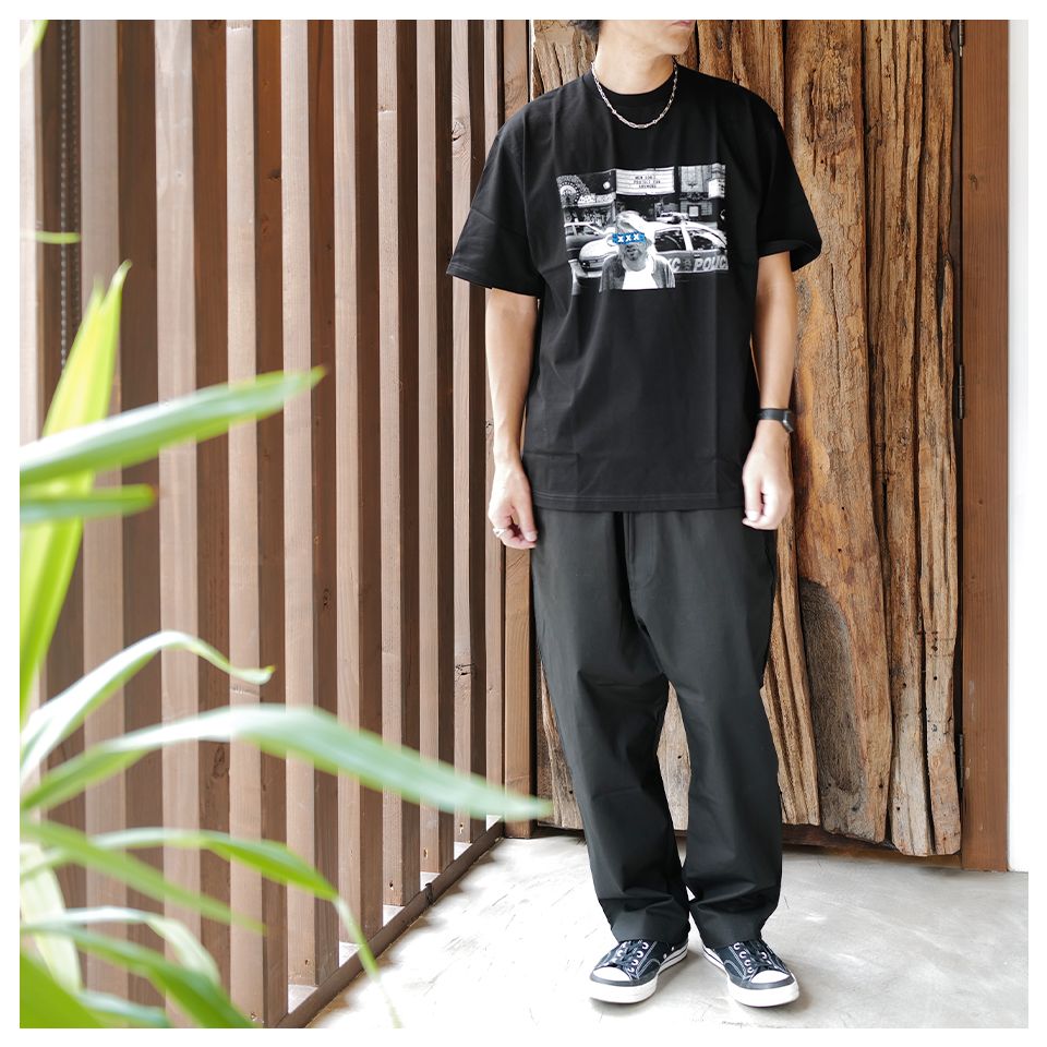 GOD SELECTION XXX - 【LAST1 L】GX-S23-ST-21 T-SHIRT BLACK | River