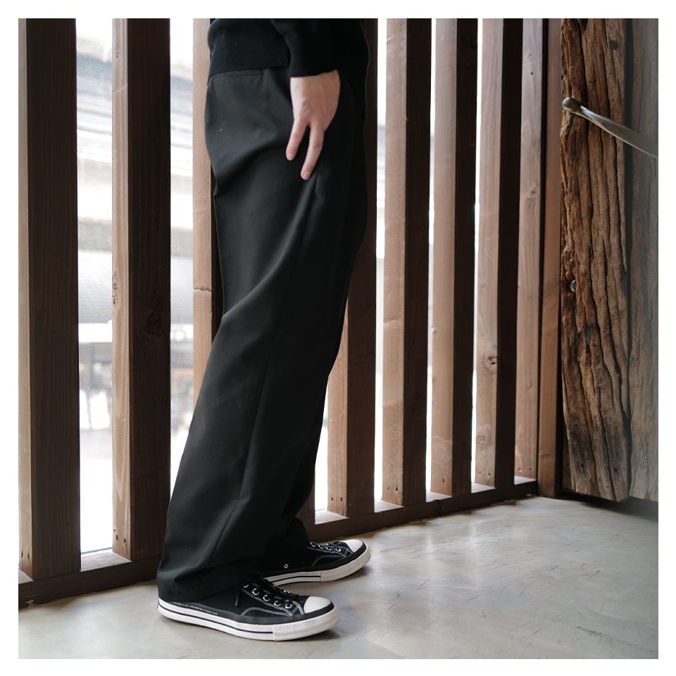 SEQUEL - SQ-23AW-PT-07 CHINO PANTS (TYPE-F) BLACK | River