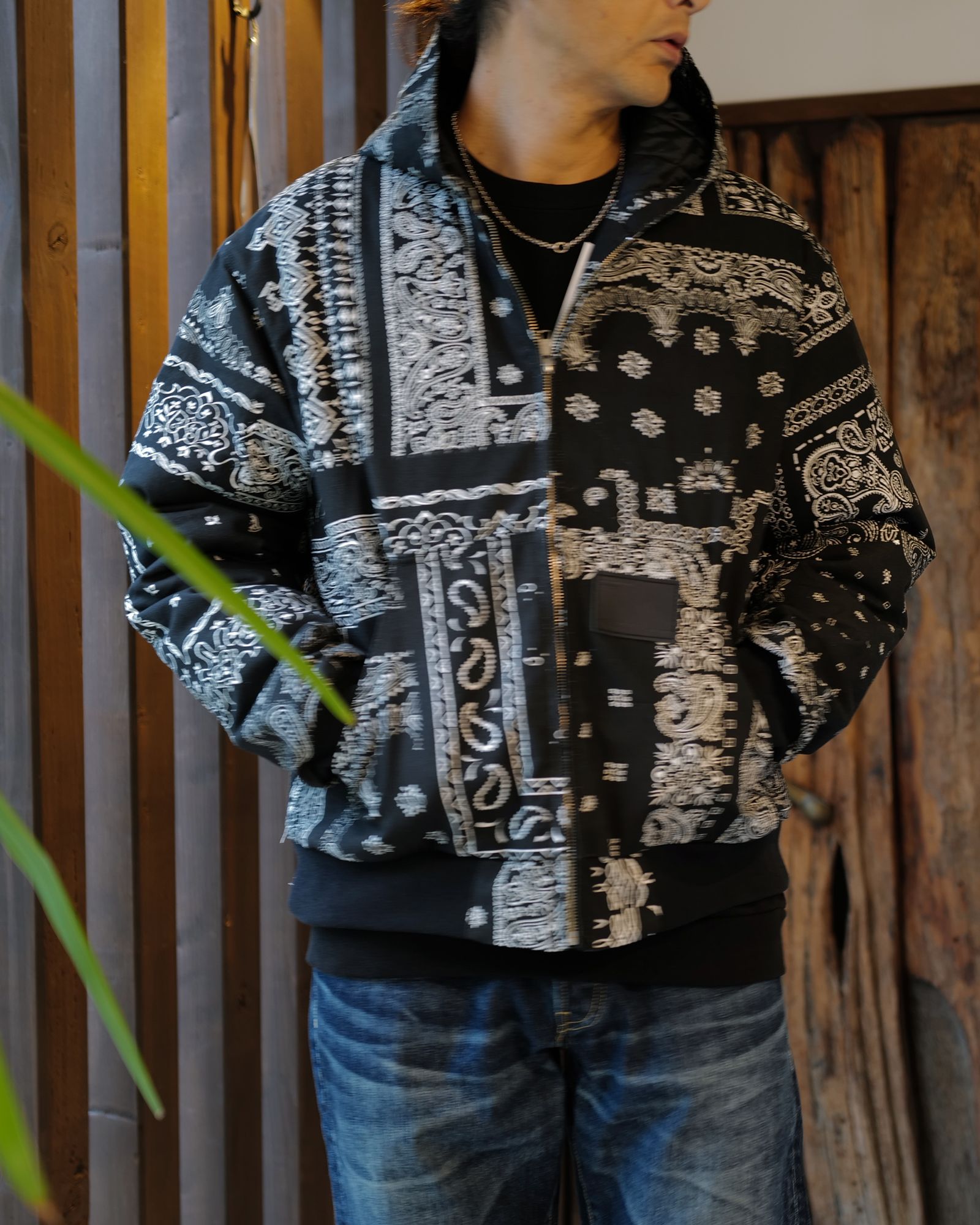 Quilted Hoodie Jacket