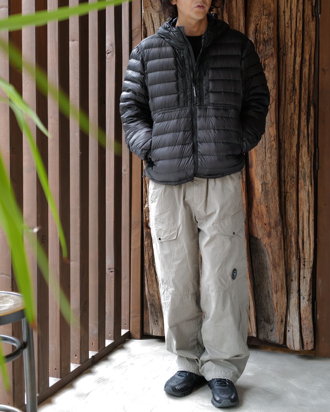 D.D. Shell Goggle Chest Pocket Jacket [BLACK]