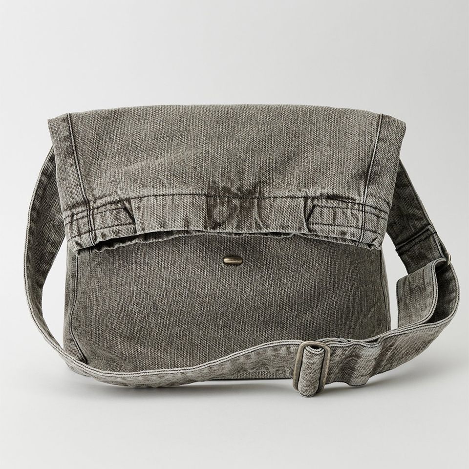 OUR LEGACY - SLING BAG Concrete Chain Twill | River