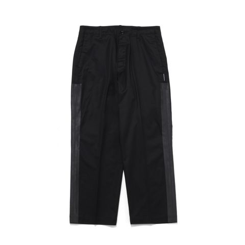LINE CHINO PANTS (TYPE-XF)  [BLACK]