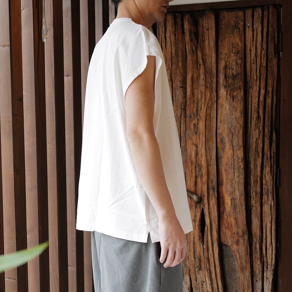 23ss 白MINEDENIM Big Nosleeve T-SH ノースリーブ | www.ofa.sg